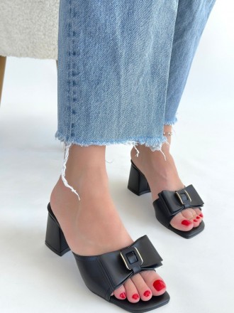 Armury Kadın Cilt Topuklu Terlik - ER265359