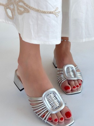 Armury Kadın Rugan Topuklu Terlik - ER265302