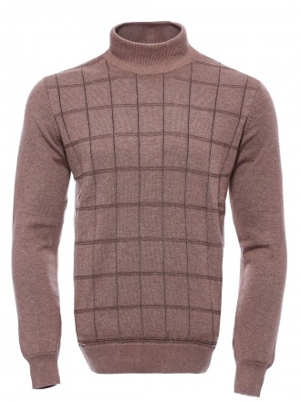 Armury Erkek Desenli Yarım Balıkçı Yaka Triko - WTM-1117