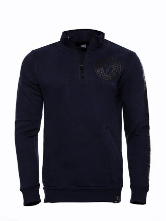 Armury Erkek Fermuarlı Baskılı Sweatshirt-WSWP-1000-206
