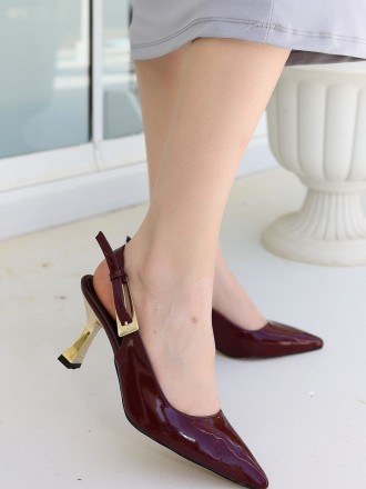 Armury Kadın  Rugan Topuklu Ayakkabı - ER254399