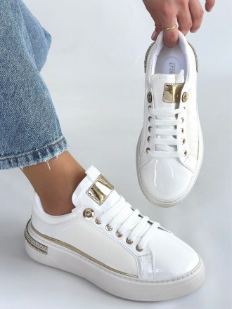 Armury Kadın Rugan Paraşüt Detaylı Bağcıklı Spor Ayakkabı - ER265602