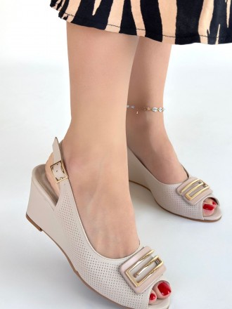 Mirel Cilt Dolgu Topuk Ayakkabı - ER265334