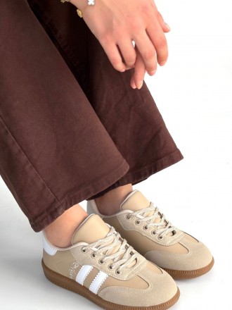 Zeron Cilt Bağcıklı Spor Ayakkabı - ER267289