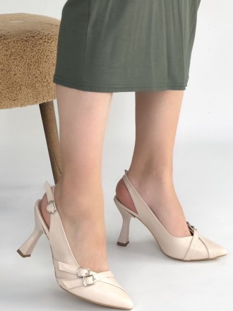 Jeddra Cilt Topuklu Ayakkabı - ER267810