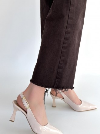 Hiera Rugan Topuklu Ayakkabı - ER267910