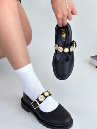 Orlina Cilt Oxford Ayakkabı - ER265117