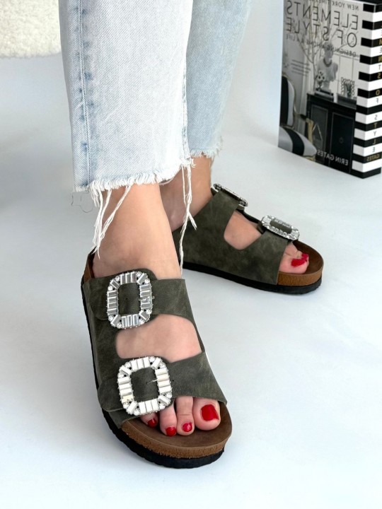 Armury Kadın Nubuk Terlik - ER261080