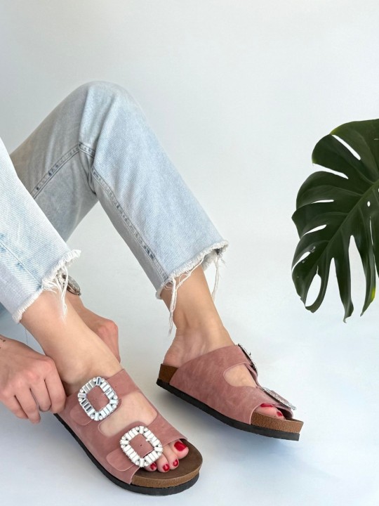 Armury Kadın Nubuk Terlik - ER261080