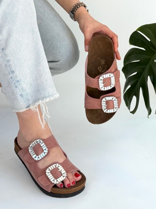 Armury Kadın Nubuk Terlik - ER261080