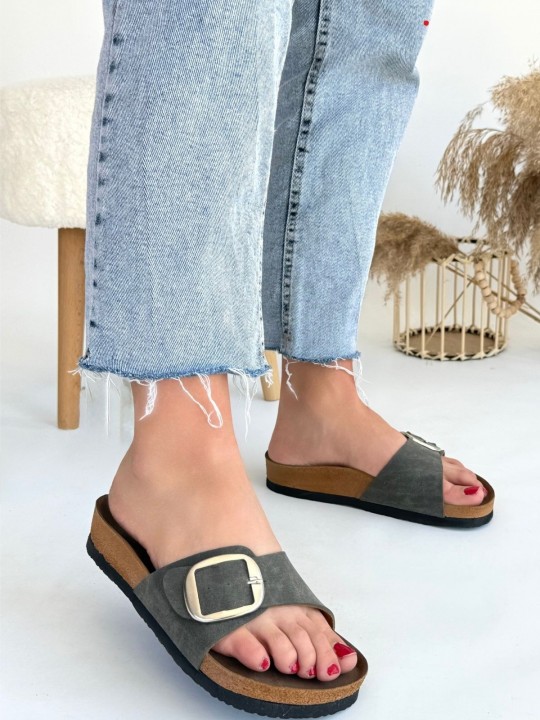 Armury Kadın  Nubuk Terlik - ER253260