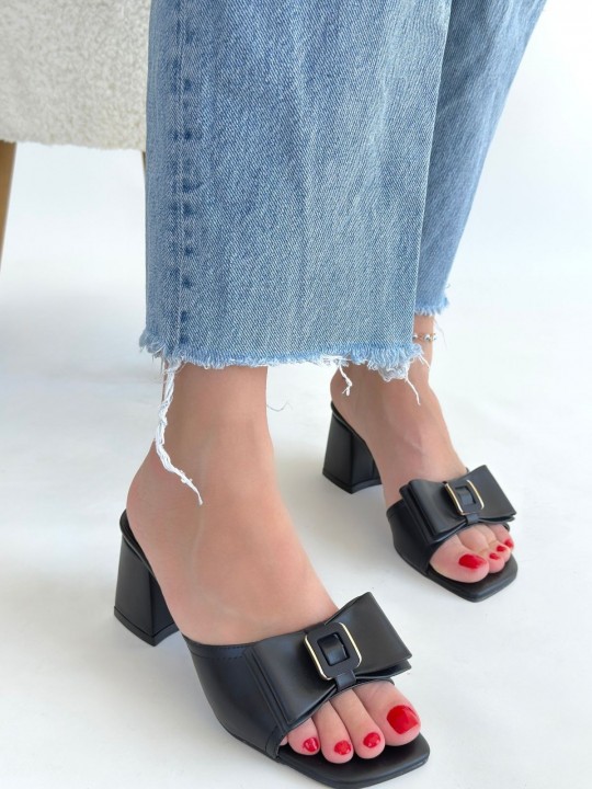 Armury Kadın Cilt Topuklu Terlik - ER265359