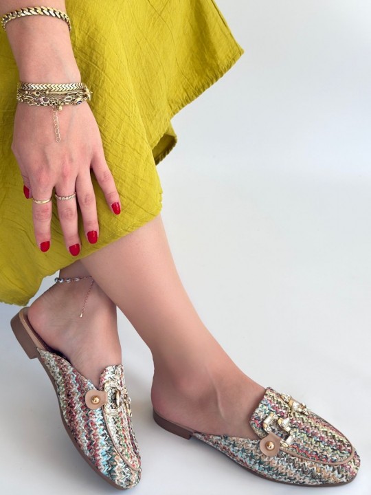 Armury Kadın Dokumalı Terlik - ER265416