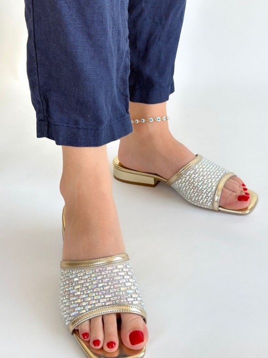 Armury Kadın Cilt İşlemeli Terlik - ER265391