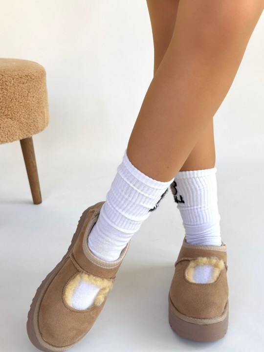 Armury Kadın Bej Süet Bot - ER266095