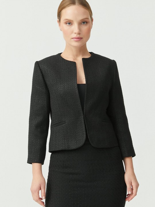 Armury Kadın Simli Tüvit Ceket-PM391147