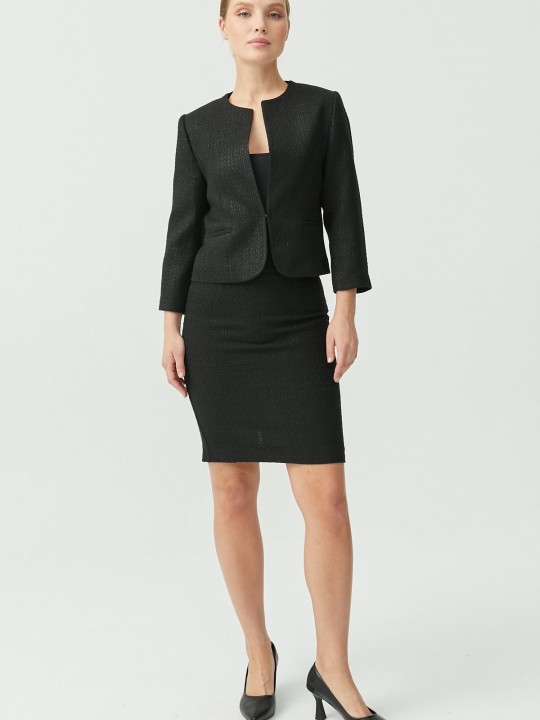 Armury Kadın Simli Tüvit Ceket-PM391147