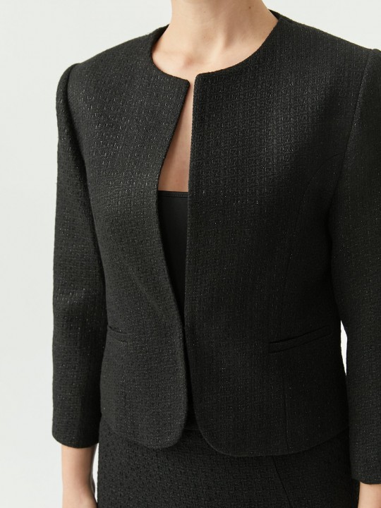 Armury Kadın Simli Tüvit Ceket-PM391147