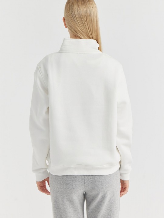 Armury Kadın Yakası Fermuarlı Sweatshirt-PM398647 