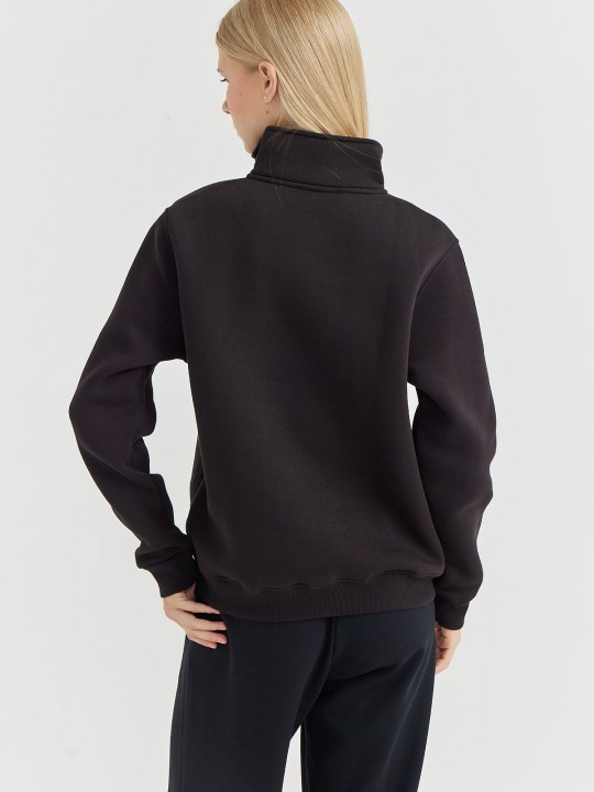 Armury Kadın Yakası Fermuarlı Sweatshirt-PM398647 