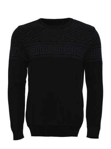 Armury Erkek Çizgili Bisiklet Yaka Triko - WSWT-1200-10