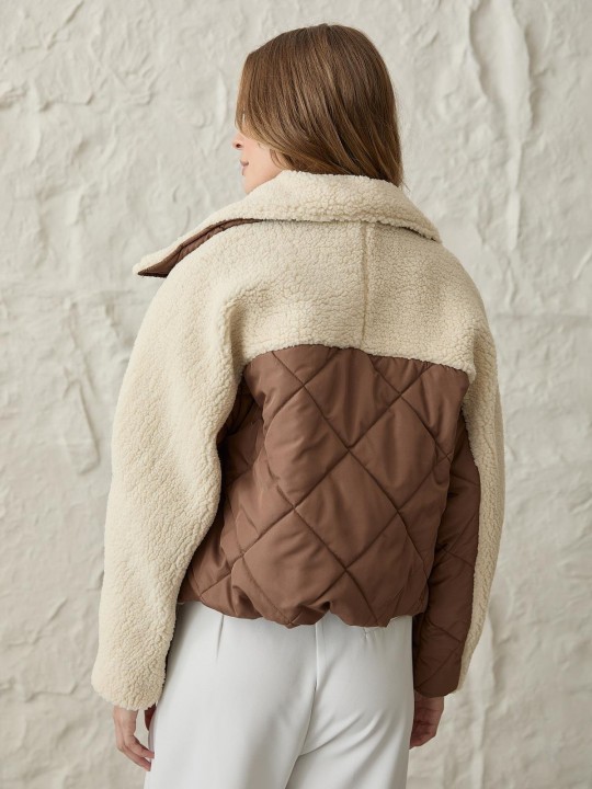 Armury Kadın Çıt Çıt Detaylı Kapitone Mont-LM28-5774