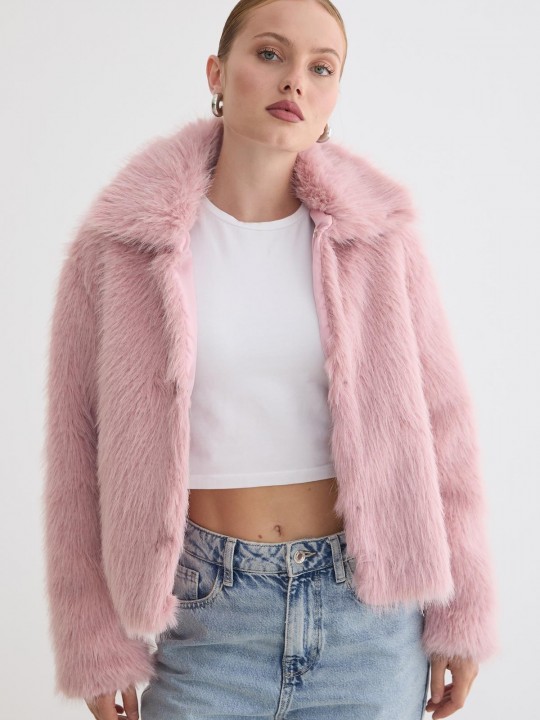 Armury Kadın Agraf Kapamalı Astarlı Kürk-LM28-5847