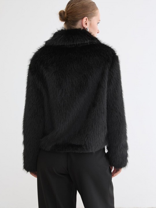 Armury Kadın Agraf Kapamalı Astarlı Kürk-LM28-5847