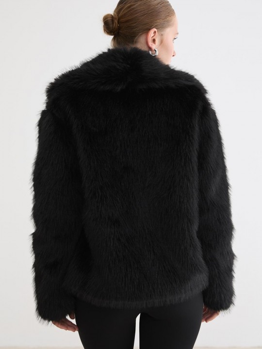 Armury Kadın Kürklü Uzun Kollu Mont -LM28-5803