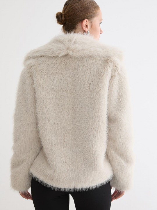 Armury Kadın Kürklü Uzun Kollu Mont -LM28-5803