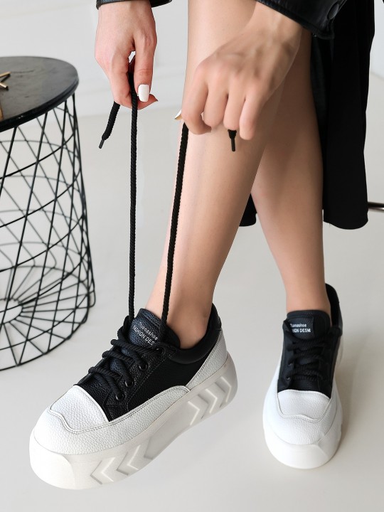 Armury Kadın Cilt Bağcıklı Spor Ayakkabı - ER265632