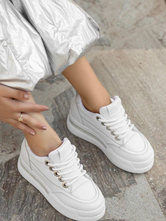 Armury Kadın Cilt Bağcıklı Spor Ayakkabı - ER259680