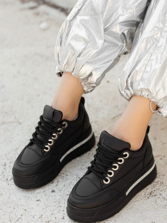 Armury Kadın Cilt Bağcıklı Spor Ayakkabı - ER259680