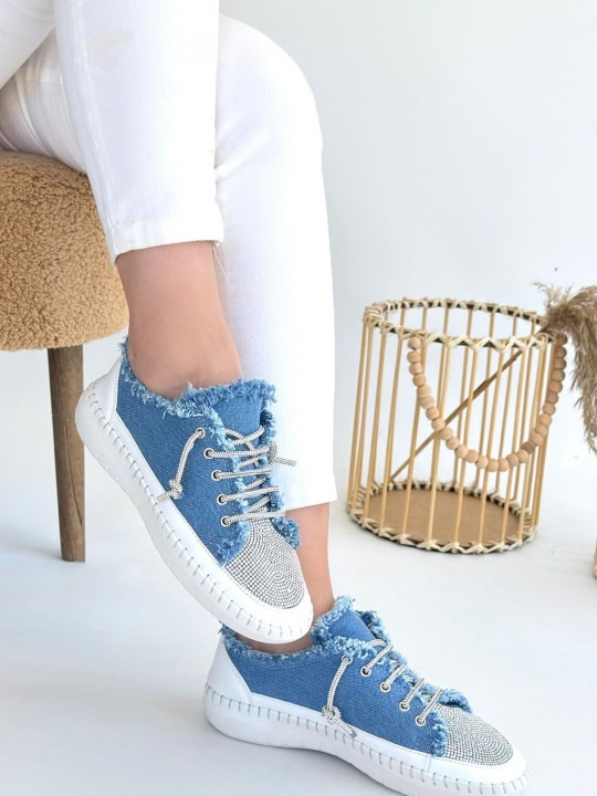 Armury Kadın Kot Bağcıklı Spor Ayakkabı - ER261094