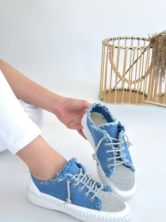 Armury Kadın Kot Bağcıklı Spor Ayakkabı - ER261094