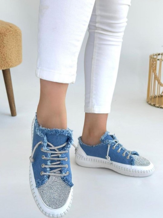 Armury Kadın Kot Bağcıklı Spor Ayakkabı - ER261094