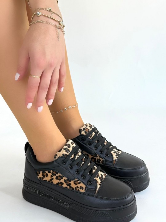 Armury Kadın Cilt Detaylı Bağcıklı Spor Ayakkabı - ER265614