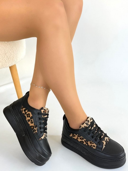 Armury Kadın Cilt Detaylı Bağcıklı Spor Ayakkabı - ER265614