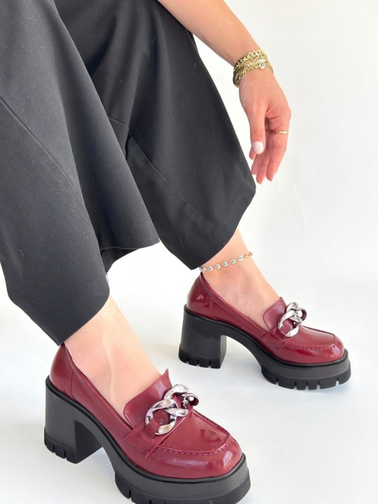 Armury Kadın Rugan Dolgu Topuk Ayakkabı - ER265594