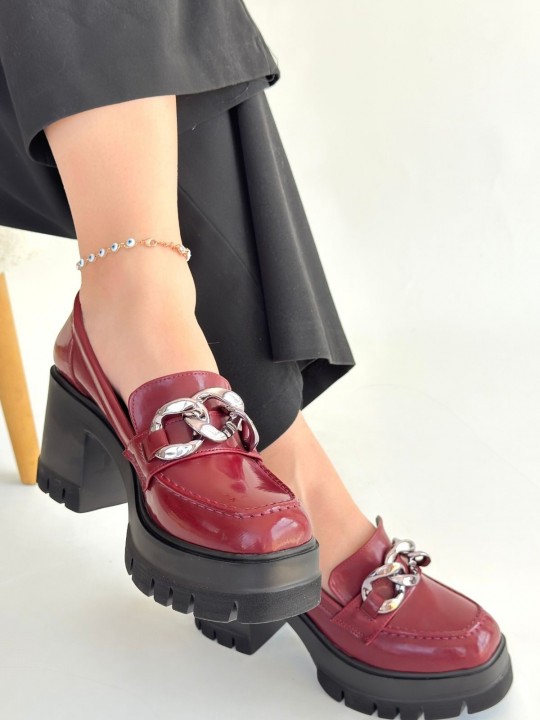 Armury Kadın Rugan Dolgu Topuk Ayakkabı - ER265594