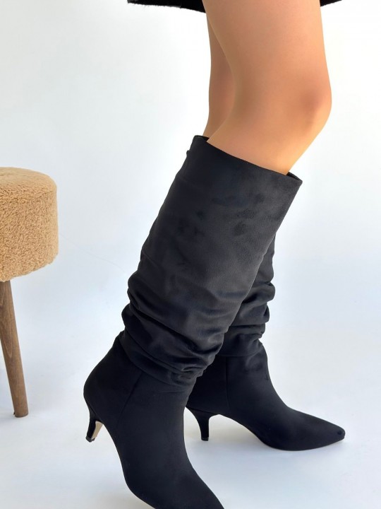 Armury Kadın Süet Topuklu Çizme - ER265630