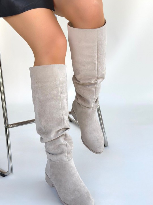 Armury Kadın Süet Körüklü Çizme - ER265587