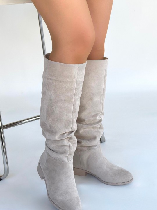 Armury Kadın Süet Körüklü Çizme - ER265587