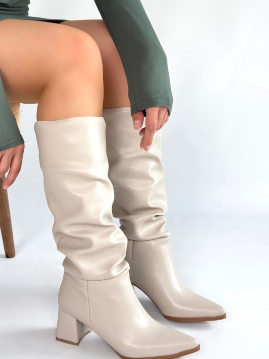 Armury Kadın Cilt Topuklu Çizme - ER266065