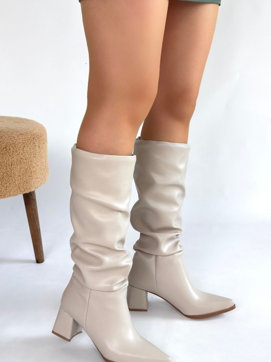 Armury Kadın Cilt Topuklu Çizme - ER266065