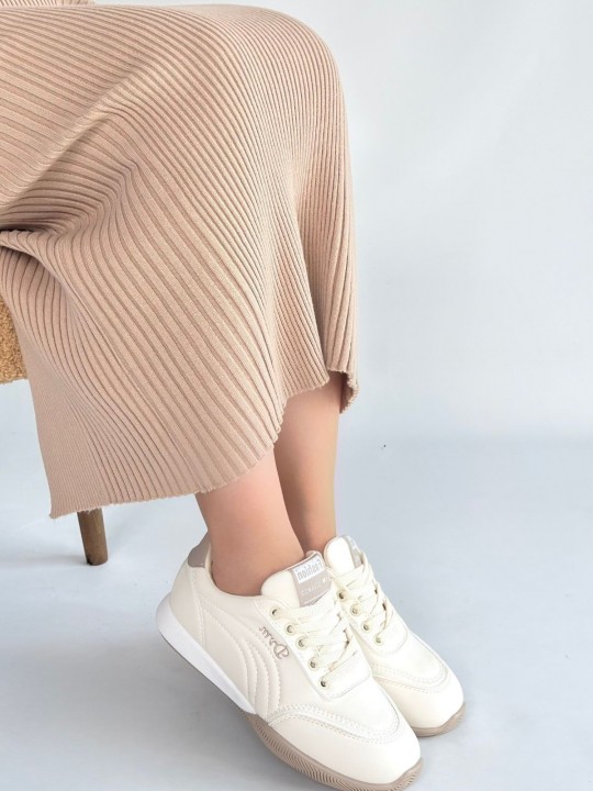 Armury Kadın Cilt Bağcıklı Spor Ayakkabı - ER266207