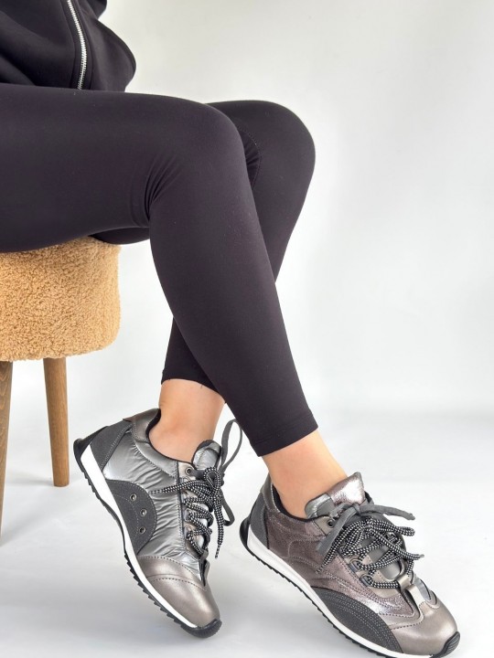 Armury Kadın Cilt Paraşüt Detaylı Bağcıklı Spor Ayakkabı - ER266169