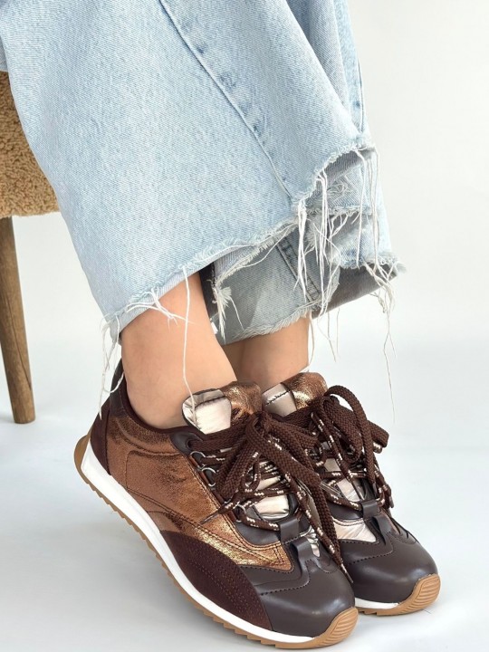 Armury Kadın Cilt Paraşüt Detaylı Bağcıklı Spor Ayakkabı - ER266169