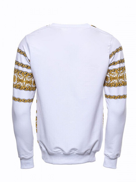 Armury Erkek Baskılı Taşlı Sweatshirt -WSWP-1000-704