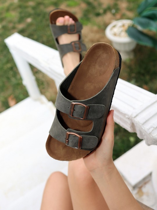 Rivena Nubuk Terlik - ER248123